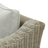 capri collection outdoor two seater sofa