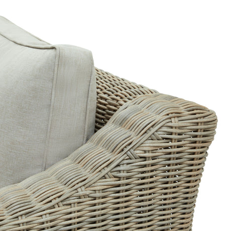 capri collection outdoor two seater sofa