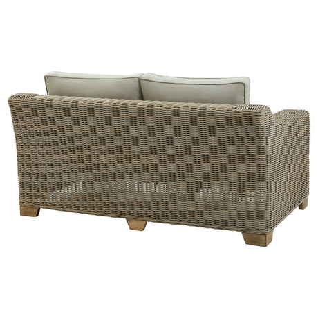 capri collection outdoor two seater sofa