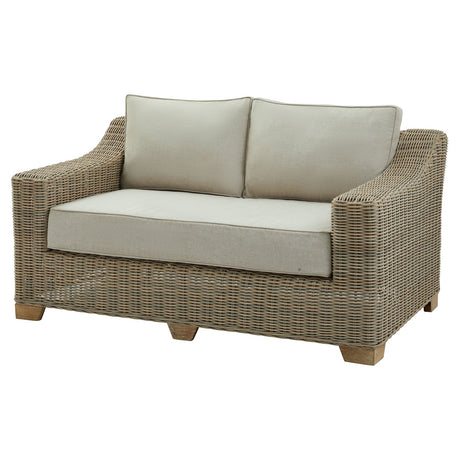 capri collection outdoor two seater sofa