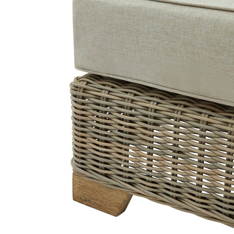 capri collection outdoor foot stool