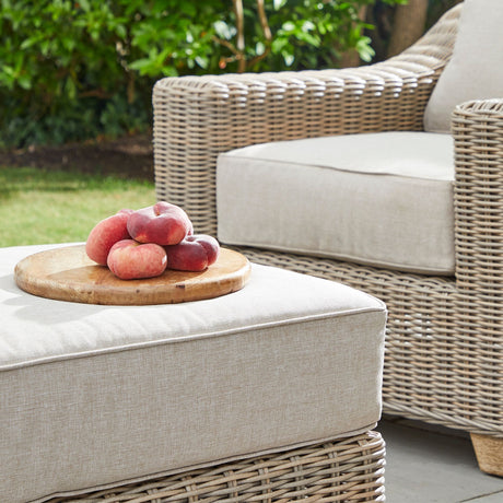 capri collection outdoor foot stool