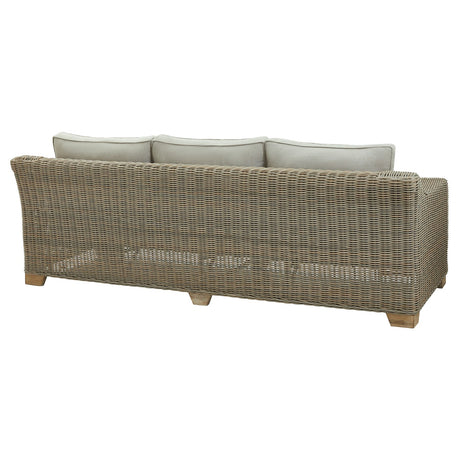 capri collection outdoor three seater sofa