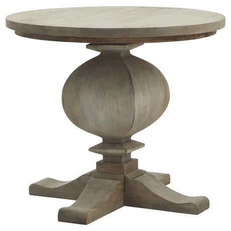 copgrove collection pedestal side table
