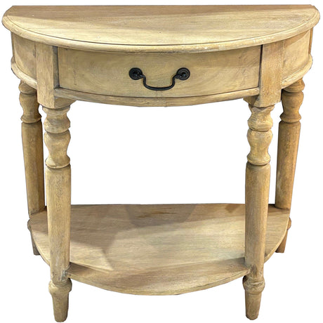 copgrove collection half moon console