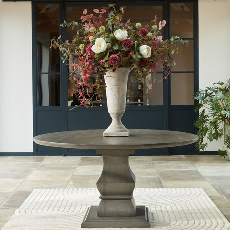 stone effect urn planter