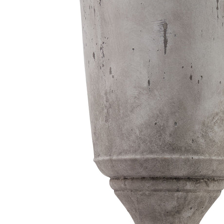 tall stone effect urn planter