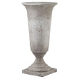 tall stone effect urn planter