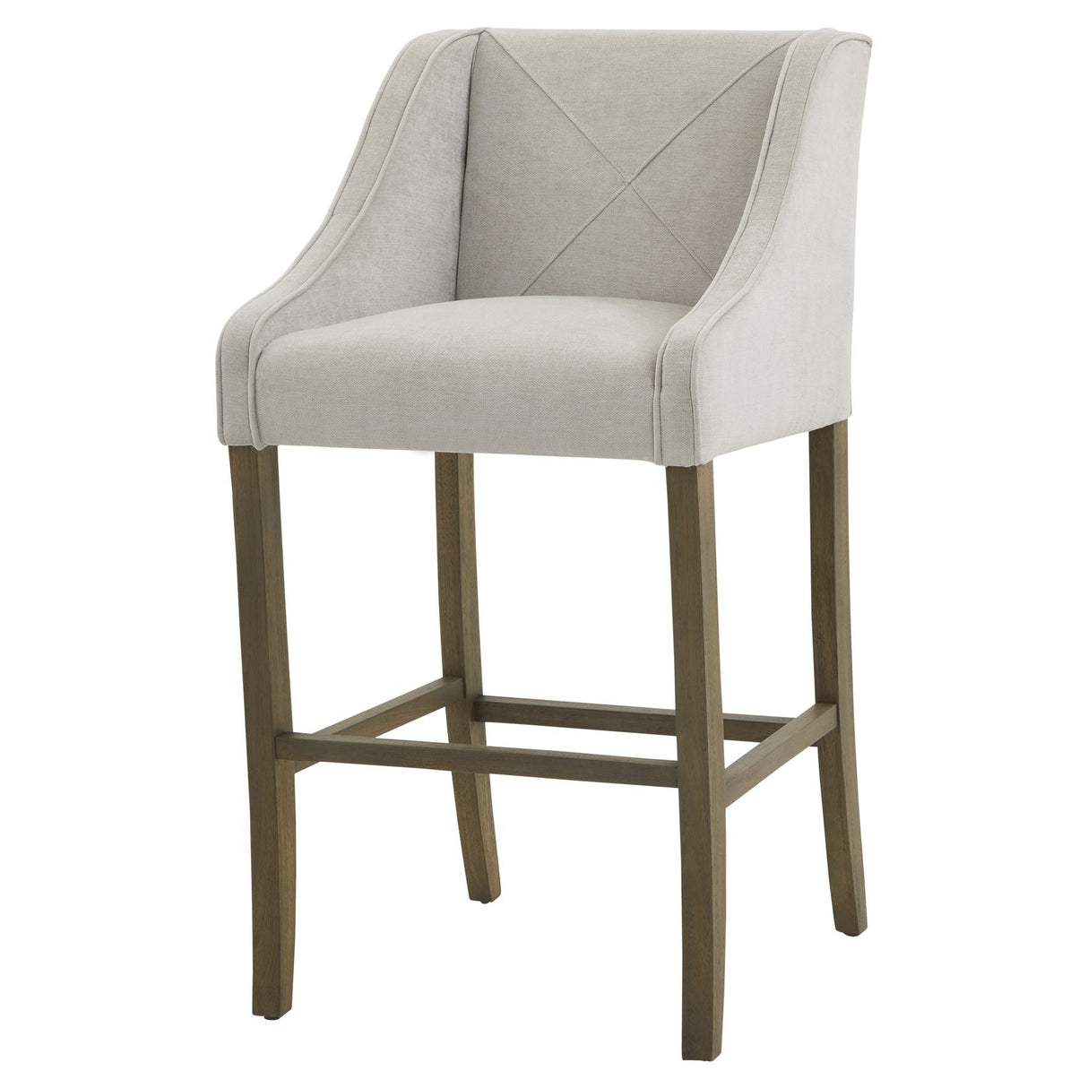 Camille Grey Bar Stool