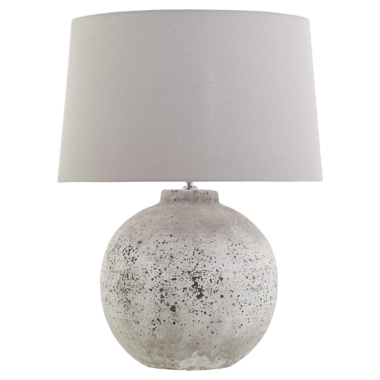 tiber large stone ceramic lamp