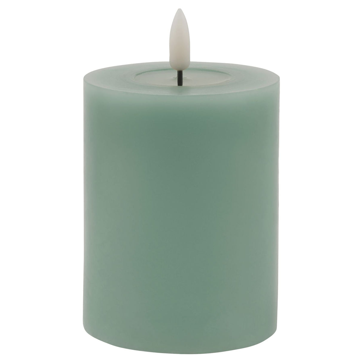 Elodie Luxe Collection Melt Effect 3x4 Sage LED Wax Candle