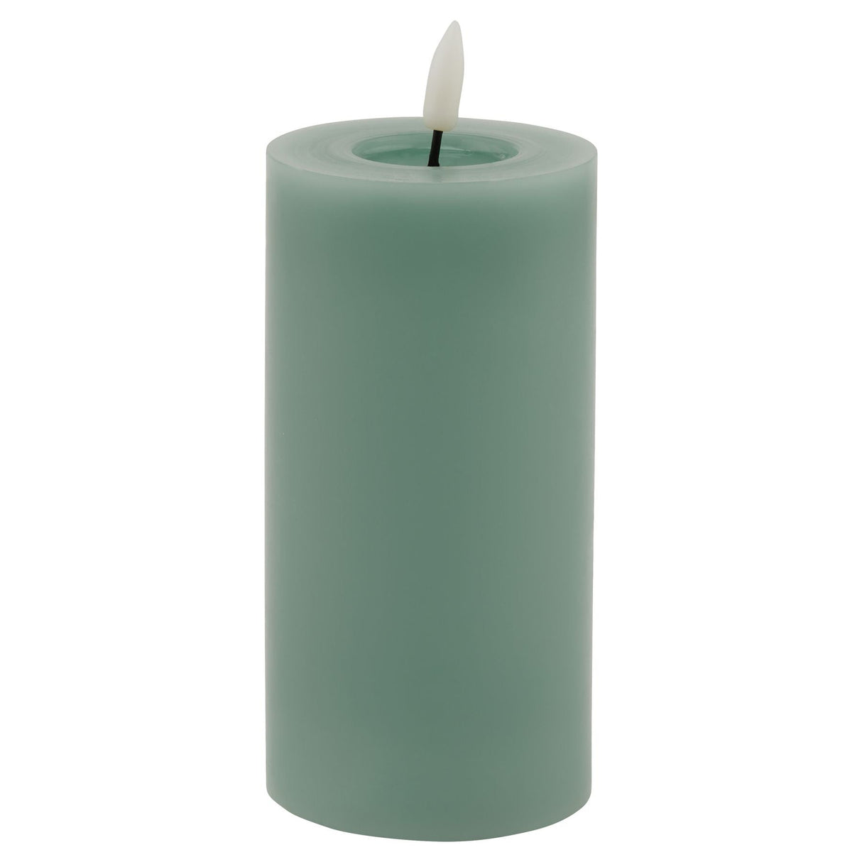 Edith 3x6 Sage LED Wax Candle