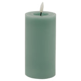 Edith 3x6 Sage LED Wax Candle