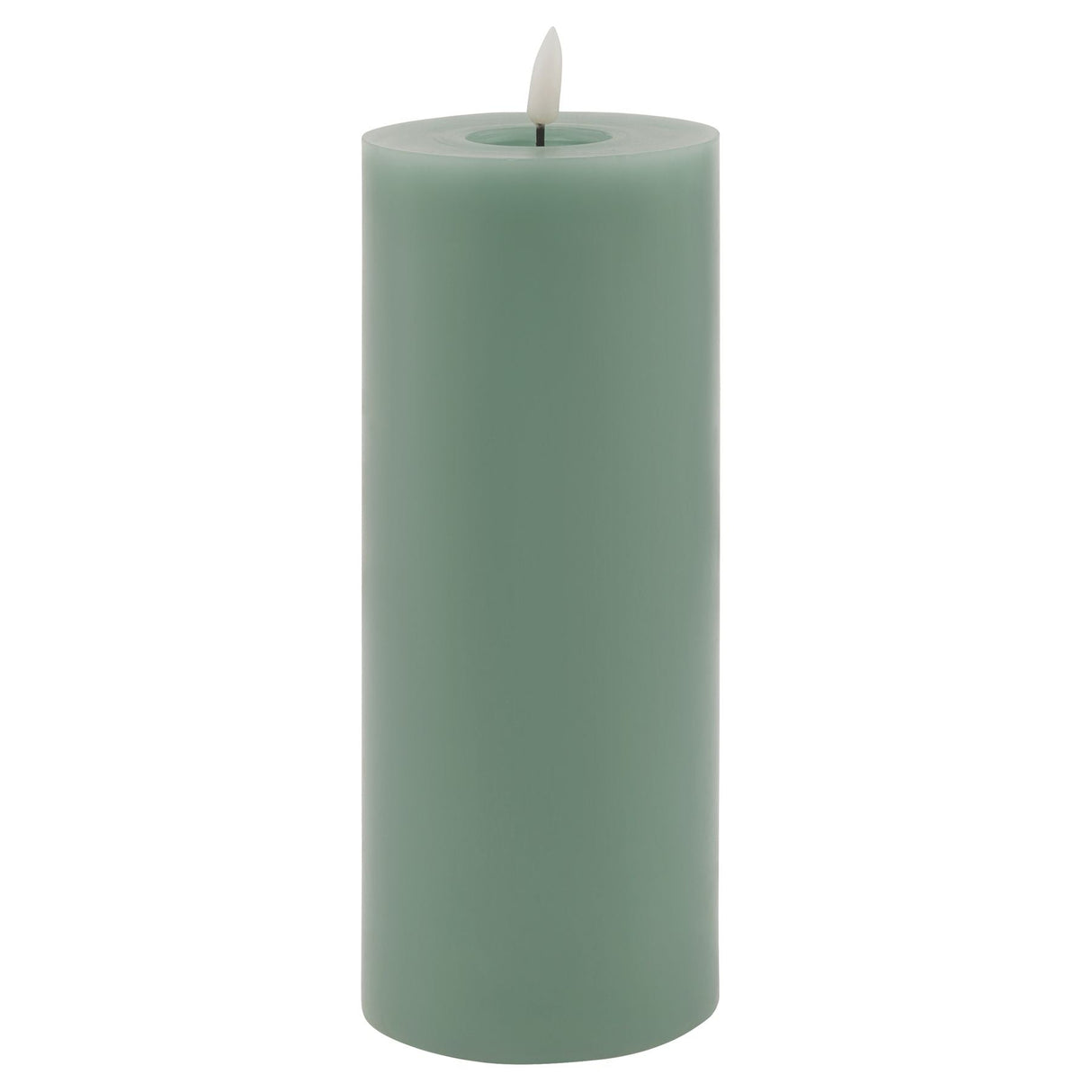 Edith 3.5x9 Sage LED Wax Candle