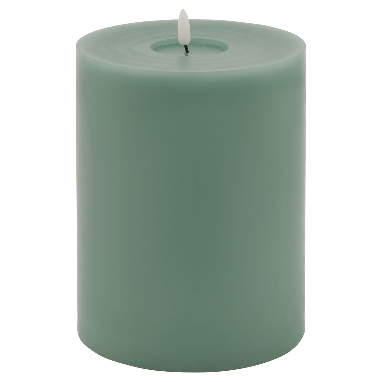 Edith 6x8 Sage LED Wax Candle