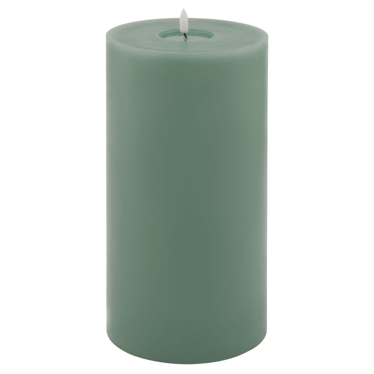 Edith 6x12 Sage LED Wax Candle
