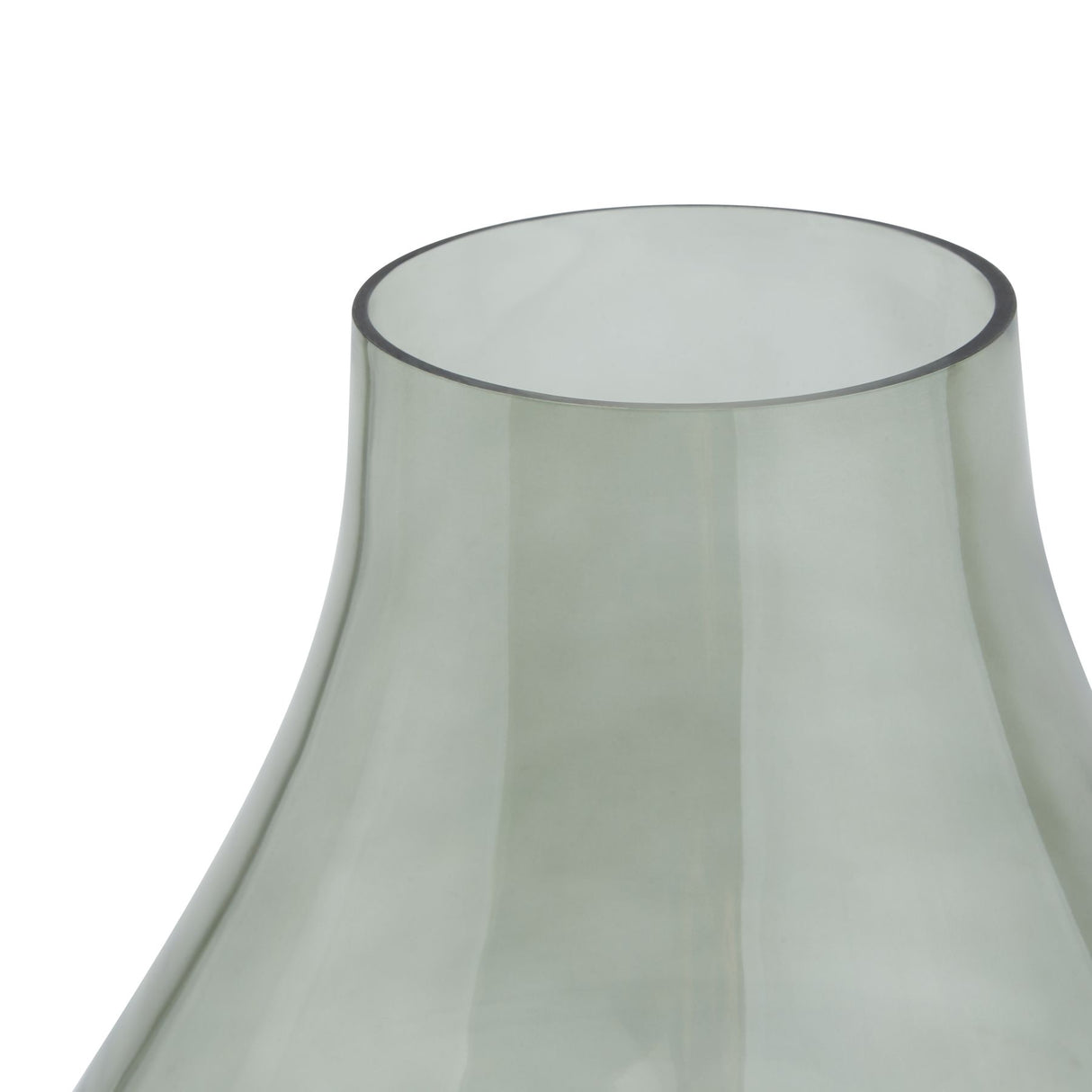 platform bouquet vase sage green