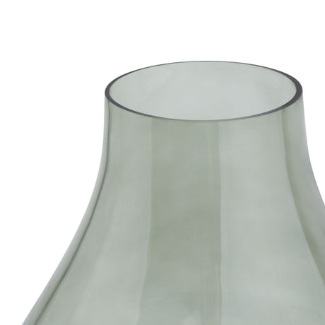 platform bouquet vase sage green