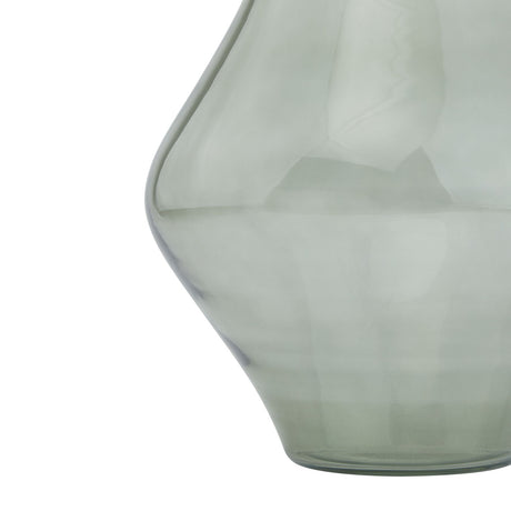 platform bouquet vase sage green