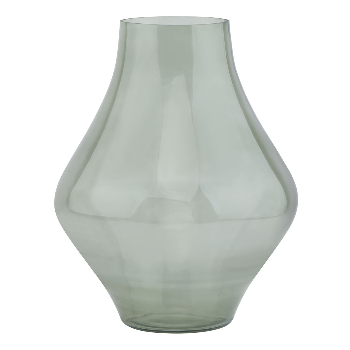 platform bouquet vase sage green