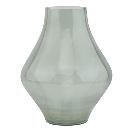 platform bouquet vase sage green