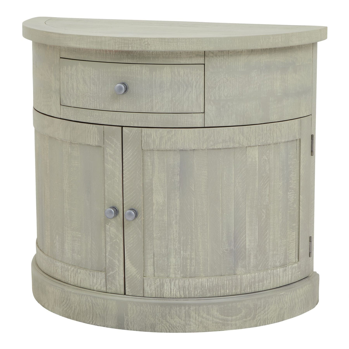 Clemence Half Moon 2 Door Cupboard With Drawer