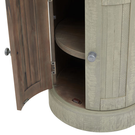 saltaire collection round 2 door cupboard