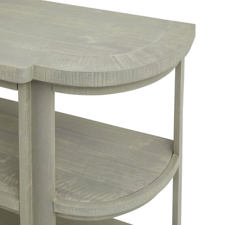 saltaire collection 2 shelf console table