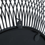 rio black large wire mirror