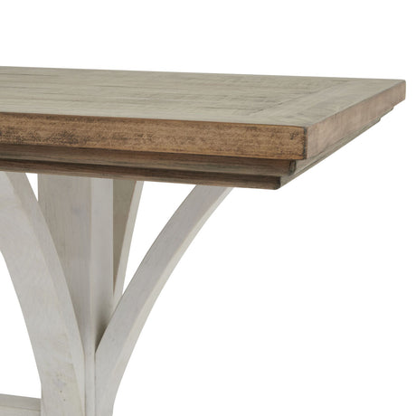 luna collection rectangular bar table