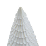 white ceramic fir tree