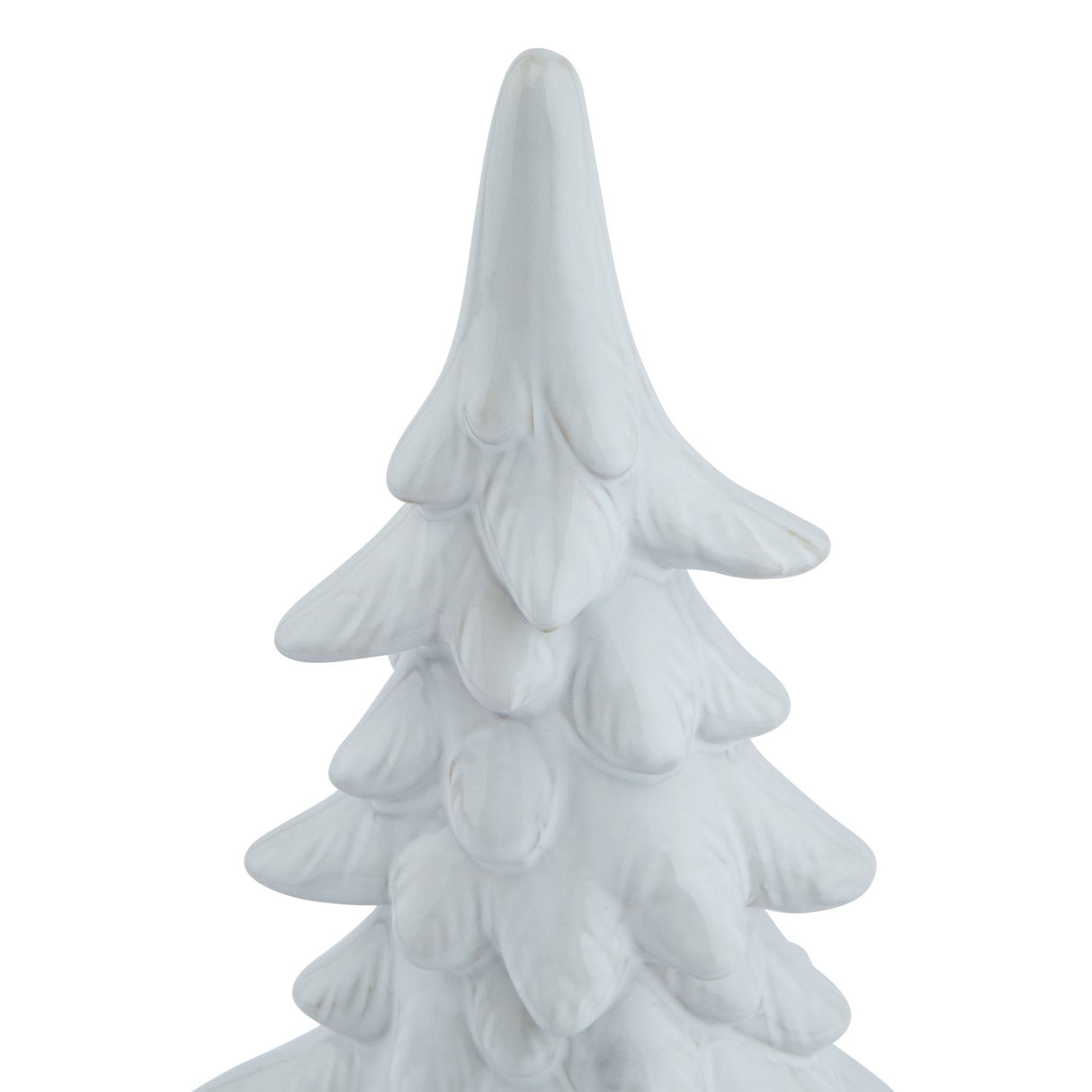large snowy fir tree