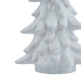 large snowy fir tree