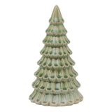light green ceramic fir tree