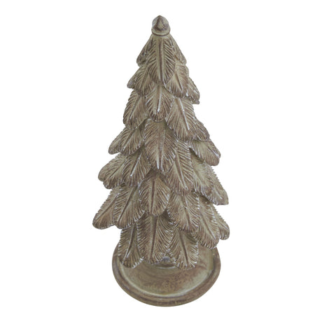 medium spruce tree sculpture