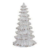 Elvire Snowy Fir Tree Sculpture (Small)