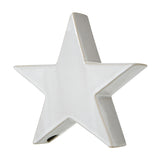 large ceramic standing star decoration