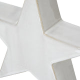 large ceramic standing star decoration
