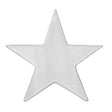 large ceramic standing star decoration