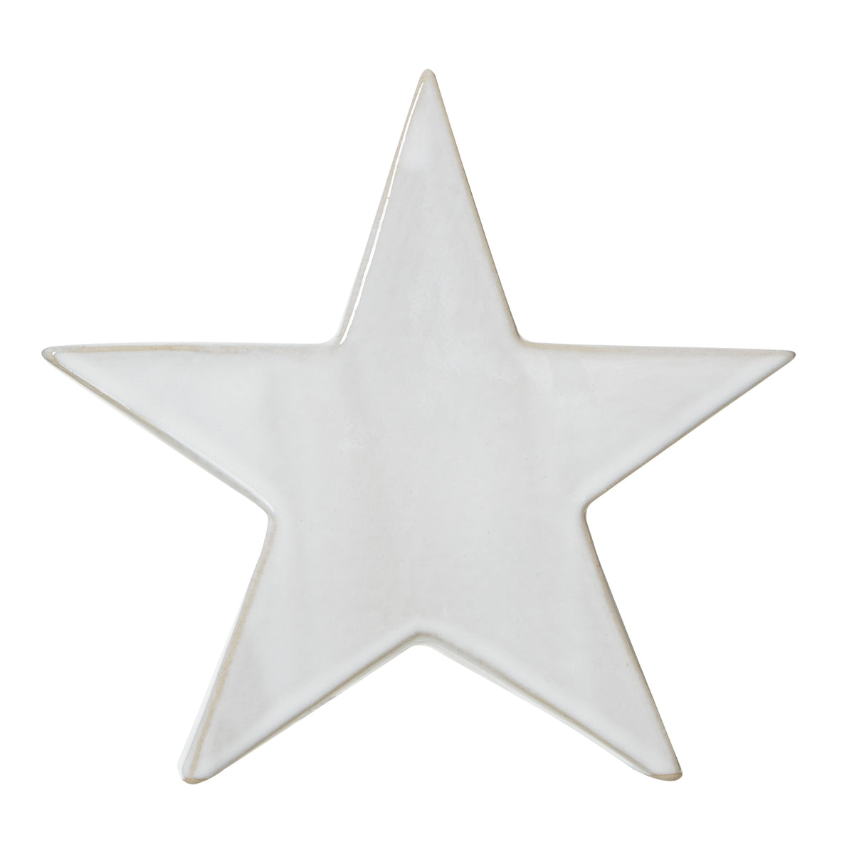 large ceramic standing star decoration