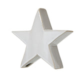 medium ceramic standing star decoration