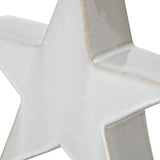 medium ceramic standing star decoration