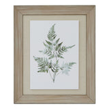Roxane Bracken Fern In Washed Wood Frame (Watercolour)