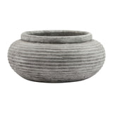 Noemie Round Ribbed Planter
