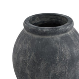 amalfi grey jar shaped planter