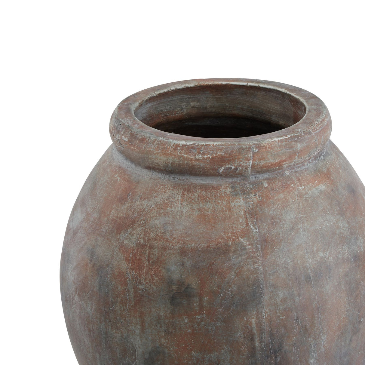 siena brown jar shaped planter