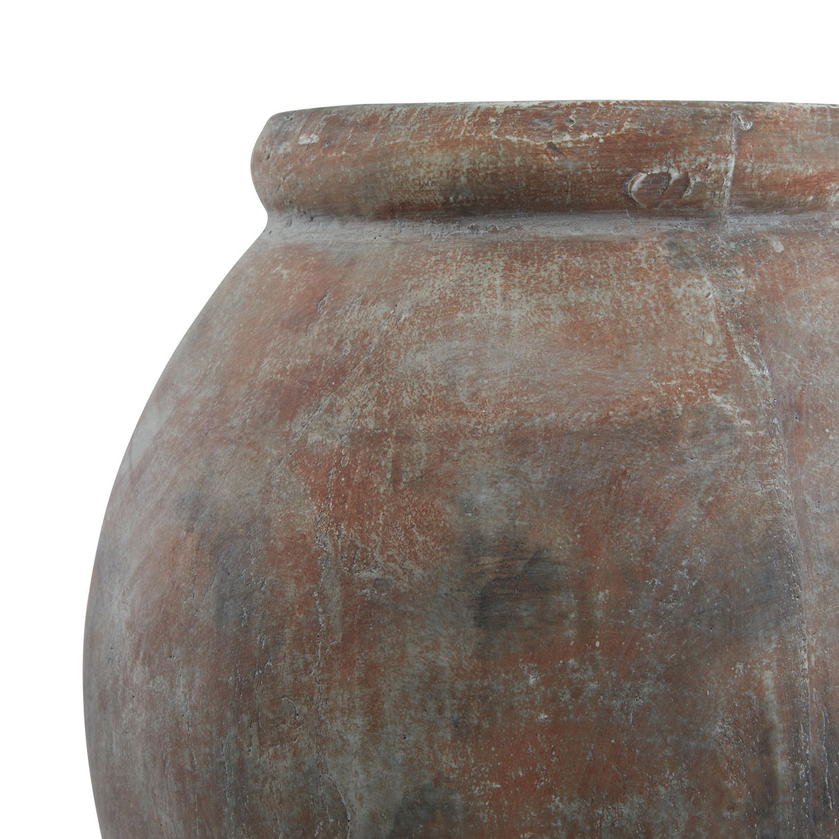 siena brown jar shaped planter
