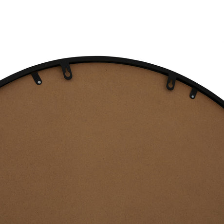 rust effect large arched window mirror