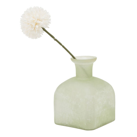 smoked sage and aged brass candle holder vase