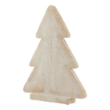Yvonne Wooden Large Patterned Decorative Tree (White Wash)